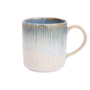 Lot de 6 Tasses en Céramique, blanc, 39 cl