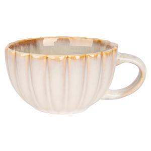 Lot de 6 Tasses en Céramqiue, blanc, 45 cl