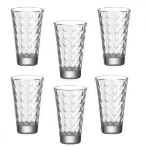 Lot de 6 verres 300ml verre transparent