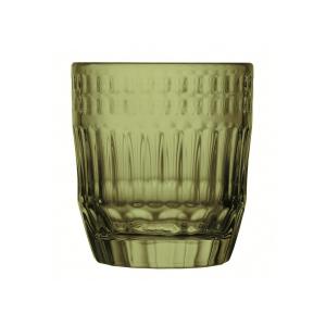 Lot de 6 verres à eau vert Olive