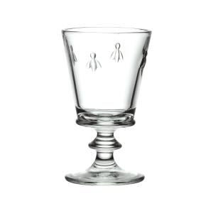 Lot de 6 verres à vin, ABEILLE