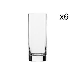 Lot de 6 Verres en Cristallin, transparent, 35 cl