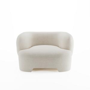 Loveseat - Fauteuil 2 places laine bouclée