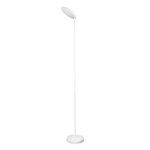 Luminaire en aluminium, fer et pvc Blanc 182 cm