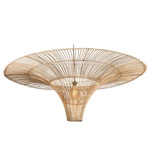 Luminaire XXL en rotin