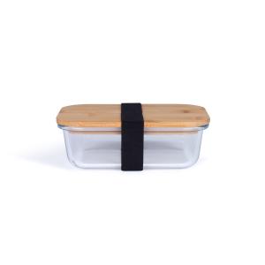 Lunch box en bambou transparent