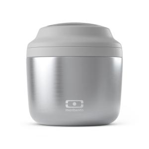 Lunch box isotherme 550ml en Inox Metallic Argent