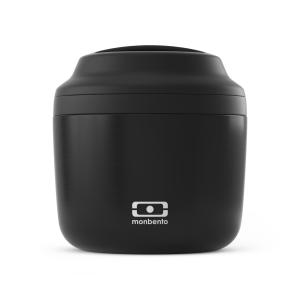 Lunch box isotherme 550ml en Inox Noir Onyx