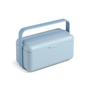Lunchbox en polypropylène bleu