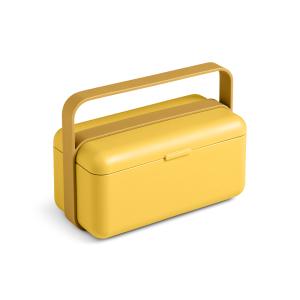 Lunchbox en polypropylène jaune