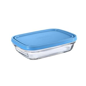 Lunchbox rectangulaire en verre résistant transparent 0,8L…