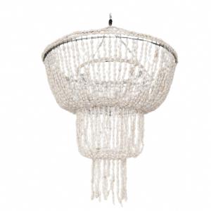  Lustre - Suspension en coquillages D 40 cm