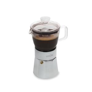 Machine à Espresso En Verre Argenté 290ml