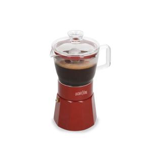 Machine à Espresso En Verre Rouge 290ml
