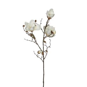 Magnolia artificielle blanc H88