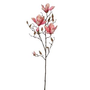 Magnolia artificielle rose H88