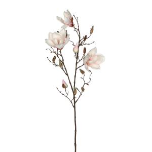 Magnolia plante artificielle rose clair H88