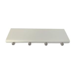 Manchon Raccord pour Tringle Rail Decorail Blanc  Métal Bla…