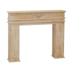 Manteau de cheminée en pin naturel