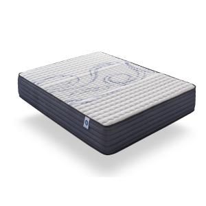 Matelas 120x200 cm - Épais 30 cm - Blue Latex, Mousse HR