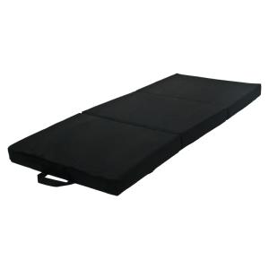 Matelas 120x200x10cm noir