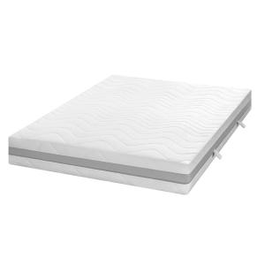 Matelas 140x200, Matelas à ressort ensachés, 7 zones confor…
