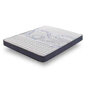 Matelas 90x200 cm - Mousse HR, Blue Latex - 7 zones, Équili…