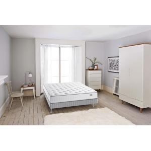 Matelas 90x200, ressort ensachés, ferme, H23