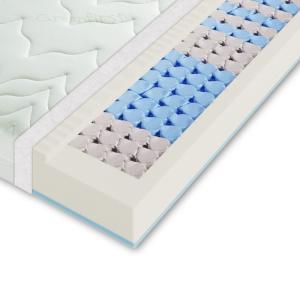 Matelas à ressorts ensachés 80x200 mi-ferme & ferme, hauteu…