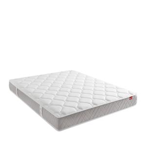 Matelas à ressorts et mémoire de forme, enveloppant - 160x2…