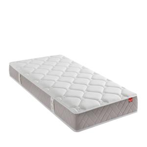 Matelas à ressorts et mémoire de forme, enveloppant - 90x19…