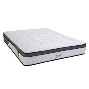 Matelas au soutien ferme mousse blanc 160x200 cm