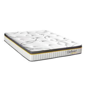 Matelas bellecour ressorts ensachés & mémoire de forme - so…