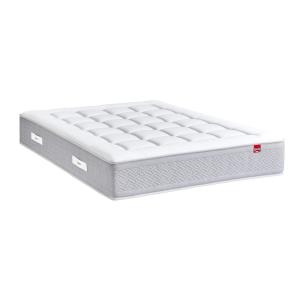 Matelas capitonné ressorts ensachés, cachemire et soie 140x…