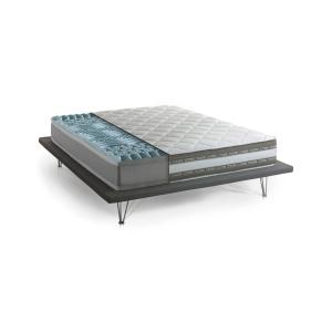 Matelas double en Memory Foam blanc 80x200 cm