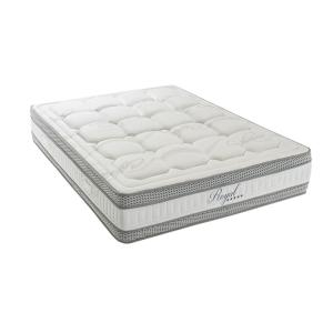 Matelas en mousse à mémoire de forme soutien mi-ferme blanc…
