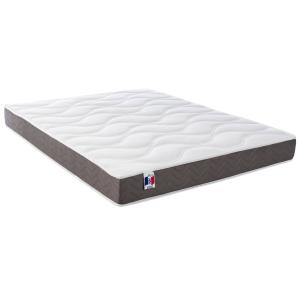 Matelas en mousse Haute Résilience Blanc 16 cm 120 x 190 cm