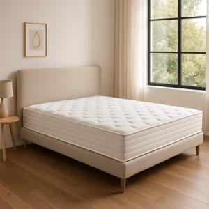 Matelas Essenzia 600 CLASSIQUE Equilibré 90x200 Ressorts