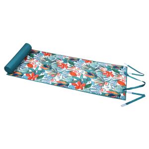 Matelas extérieur de plage à motif exotique polyester vert…