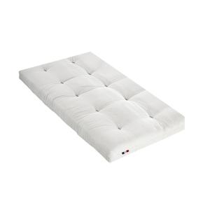 Matelas futon Coton   Fibres écru 140x190