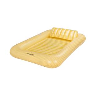 Matelas Gonflable Piscine PVC Jaune