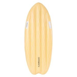 Matelas Gonflable Surf Piscine PVC Jaune