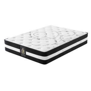 Matelas hybride 30 cm soutien morphologique 200x200 cm