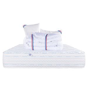 Matelas  mousse haute densité  140x190 cm avec oreiller   c…
