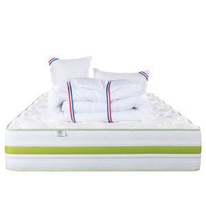 Matelas  mousse haute densité  160x200 cm avec oreillers  …