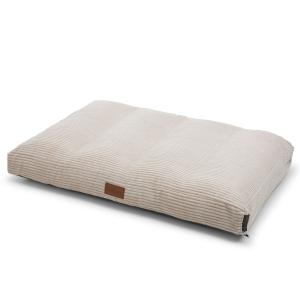 Matelas pour chien beige 100 x 70 x 10 cm