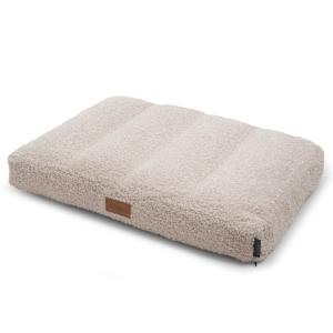 Matelas pour chien beige 80 x 60 x 10 cm