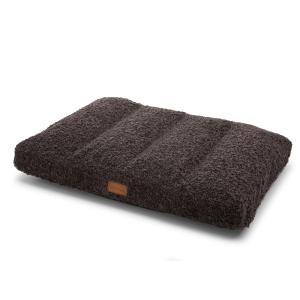 Matelas pour chien gris 100 x 70 x 10 cm