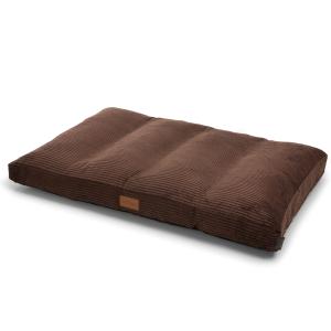 Matelas pour chien marron 120 x 80 x 10 cm