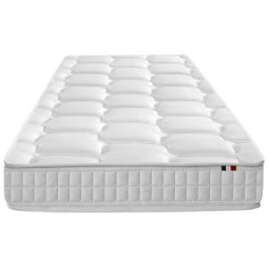 Matelas ressorts 7 zones mémoire de forme 90x190
